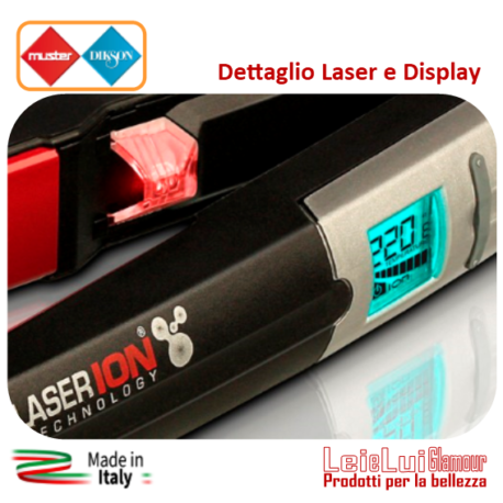 Piastra CP3 dig Laser Ion Tourmaline – particolare display – b – mod.1-rig.7-id.304