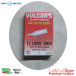 LAME PER PODOLOGIA VULCAN'S IN INOX MONOUSO STERILI