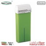 CERA LIPOSOLUBILE IN CARTUCCIA VERDE - ALOE - EPILDELI - 100ml.
