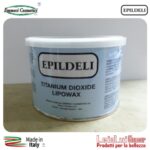CERA LIPOSOLUBILE VERDE (MELA) IN BARATTOLO - EPILDELI - 400ml.