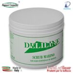 SCRUB MARINO CON OLIO ESSENZIALE DI ARANCIO - DELILINE - 500ml.