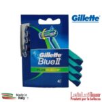 RASOIO GILLETTE BLU II PLUS SLALOM - 4pz. - Cod.77062