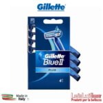 RASOIO GILLETTE BLU II PLUS - 4pz. - Cod.76733