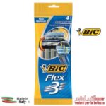 RASOIO DA BARBA BIC FLEX 3 - 4pz. - Cod.76876