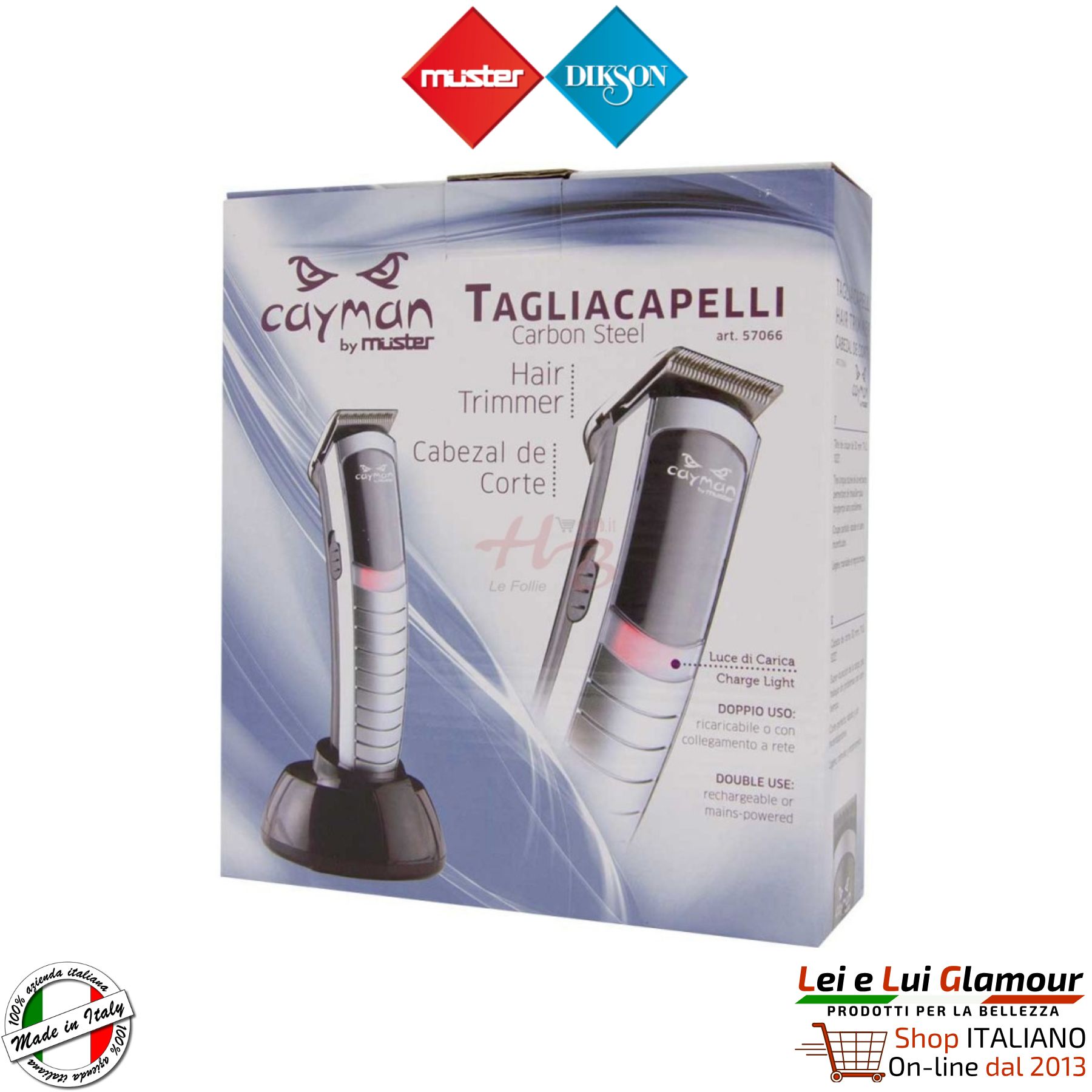 CAYMAN tagliacapelli professionale by MUSTER&DIKSON - immagine 6