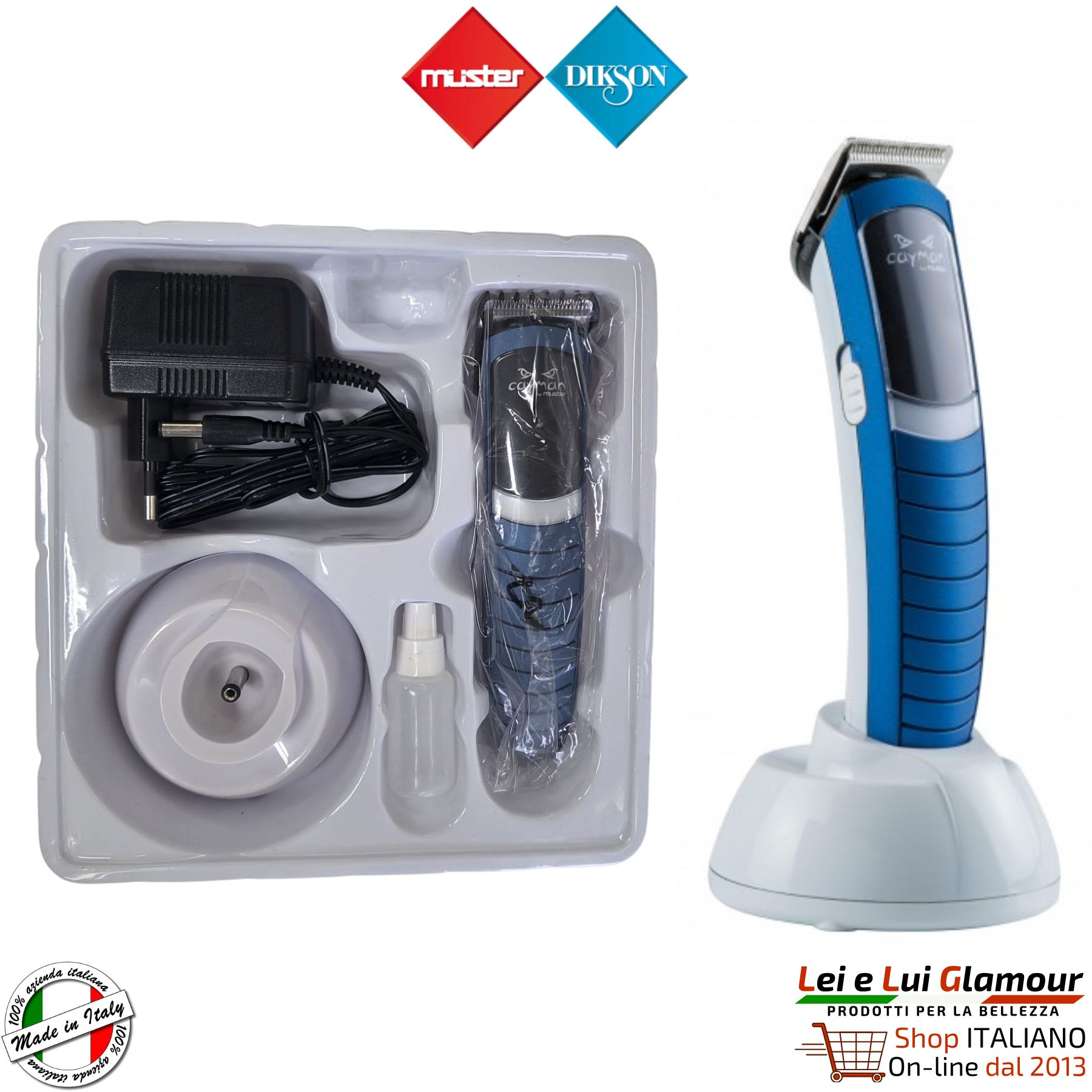 CAYMAN tagliacapelli professionale by MUSTER&DIKSON - immagine 2