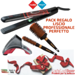 PIASTRA DOLCISSIMA IONIC INFRARED - LISCIO PROFESSIONALE PERFETTO - PACK REGALO