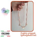 Parure Dreamy Pink - MoodyBeadsFinds
