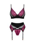 Rosenty sexy completino intimo con reggicalze - OBSESSIVE - immagine 3