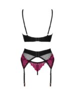Rosenty sexy completino intimo con reggicalze - OBSESSIVE - immagine 4