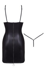 Lexi dress mini abito in tessuto wetlook e tulle by BEAUTY NIGHT FASHION - immagine 5