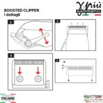 BOOSTED CLIPPER by Gamma+| Macchinetta taglia capelli professionale dotata di tre 3 cover intercambiabili - immagine 11