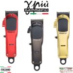 BOOSTED CLIPPER by Gamma+| Macchinetta taglia capelli professionale dotata di tre 3 cover intercambiabili