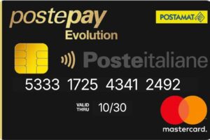 Postepay Evolution_Ti Porto in Rete_5333 1725 4341 2492