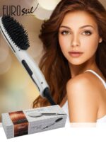 Straightener Hair Brush - Spazzola elettrica ultralisciante | Eurostil