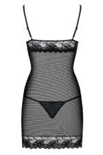 Wonderia chemise nera e perizoma coordinato by OBSESSIVE - immagine 4