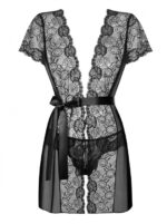 Alluria Peignoir - vestaglia in tulle e pizzo  | OBSESSIVE - immagine 3