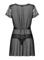 Alluria Peignoir - vestaglia in tulle e pizzo  | OBSESSIVE - immagine 4