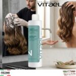 Shampoo NORMALIZZANTE VITAEL Hair Professional con estratti di eucalipto e ortica | VITALFARCO | 300ml. - immagine 2